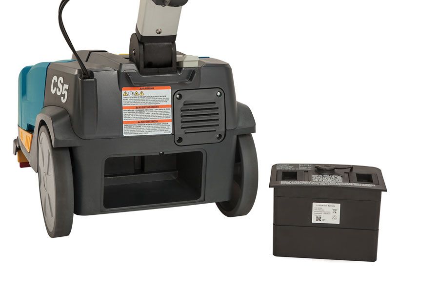 Tennant CS5 compact scrubber dryer in stock with free delivery