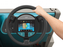 Thumbnail Tennant M17 Industrial Scrubber/Sweeper Combination Machine